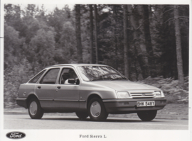 Ford Sierra L, press photo, UK, 9/1982