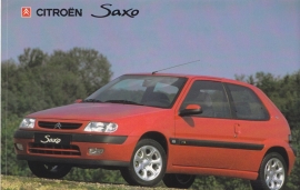 Citroën Saxo, sticker, 15 x 10 cm