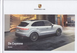 Cayenne brochure, 44 large pages, 05/2018, hard covers, Dutch