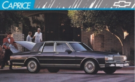 Caprice,  US postcard, large size, 19 x 11,75 cm, 1989