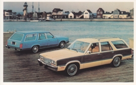 Zephyr Station Wagons, US postcard, standard size, 1980