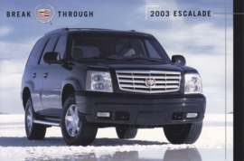Escalade, US postcard, 2003