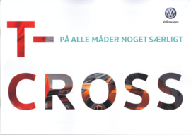 T-Cross brochure, A4-size, 40 pages, 03/2019, Danish language