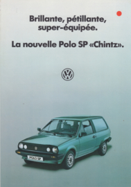 Polo SP Chintz brochure, 4 pages,  A4-size, French language, 1984