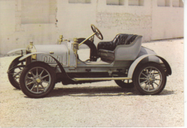 Delage Phaeton T by Repusseau 1910, regular size postcard, French