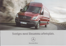 Sprinter Van brochure, 8 pages, c2006, Swedish language