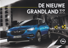 Grandland X brochure, 8 pages, 06/2017, Dutch language
