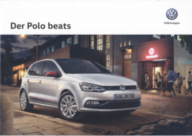 Polo beats brochure, A4-size, 6 pages, German language, 03/2016