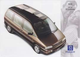 806 MPV brochure, 20 + 22 pages, A4-size, 1994, French language