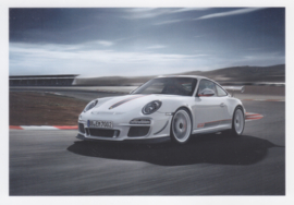 911 GT3 RS 4.0, A6-size set with 6 postcards in white cover, 2011, WSRH 1101 09S3 00