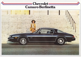 Camaro Berlinetta Coupe 1979, 2 pages, export, Dutch language
