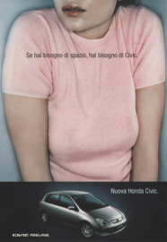 Civic , free card, DIN A6, Citrus Promotion Italy, # 0648