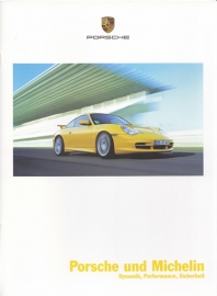 Michelin tyres for Porsche brochure, 24 pages, 03/2004, German language