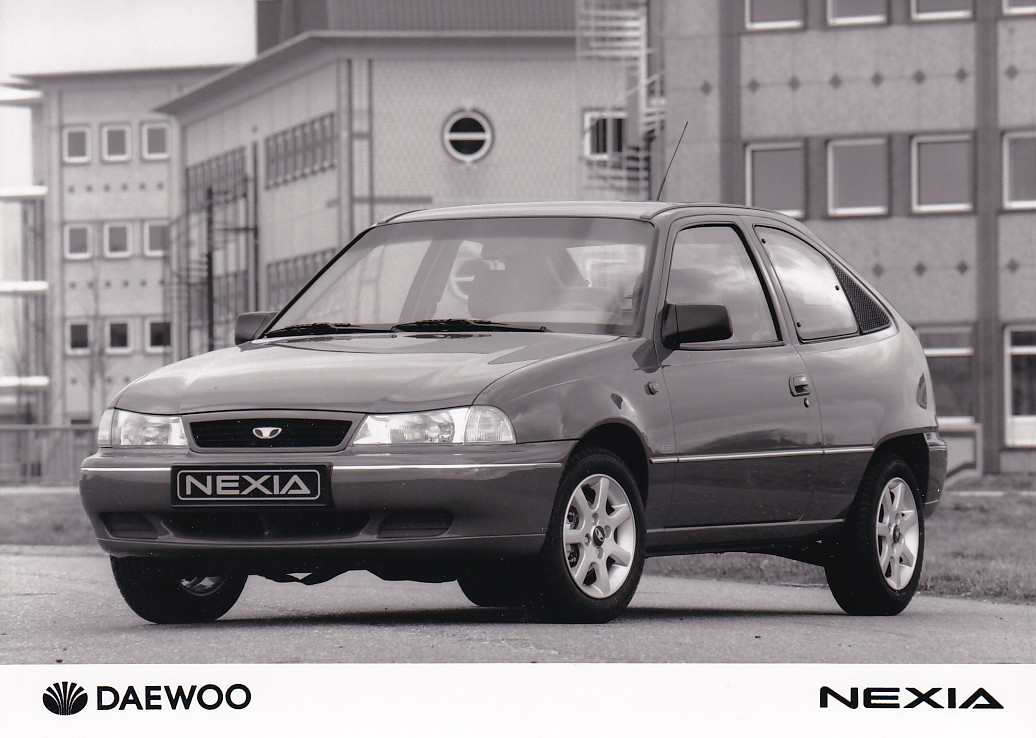 Daewoo Nexia 3-Door, press photo, Belgium, 1996