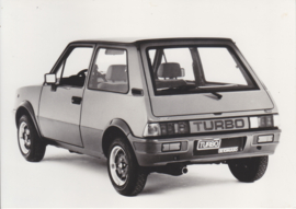 Innocenti Turbo De Tomaso 3 Cilindri, press photo, Italy, c1983
