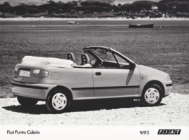 Fiat Punto Cabrio, press photo, Germany, 9/1993