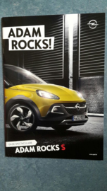 Adam / Adam S / Adam Rocks brochure, 60 large pages, 03/2016, Dutch language