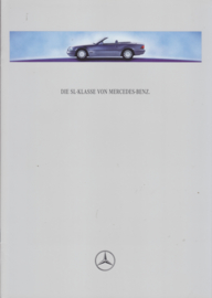 SL model brochure. 16 pages, 09/1995, German language