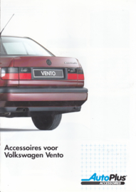 Vento accessories brochure, 8 pages,  A4-size, Dutch language, 02/1993 (+ specs. folder)