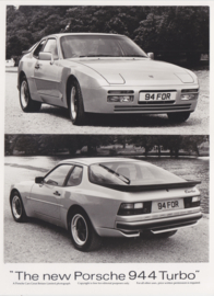944 Turbo, press photo, UK, 1986