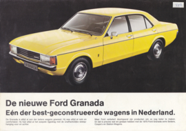 Granada brochure, 4 pages, 2/1975, Dutch language