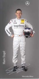 Maro Engel - DTM 2008 - auto gram postcard, German