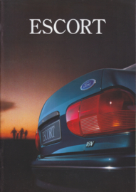 Escort brochure, 52 pages (A4), 08/1993, Dutch language