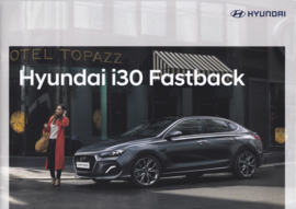 i30 Fastback brochure, 16 pages, 01/2018, Dutch language