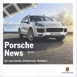 News 03/2014 with Cayenne, 58 pages, 09/2014, German language