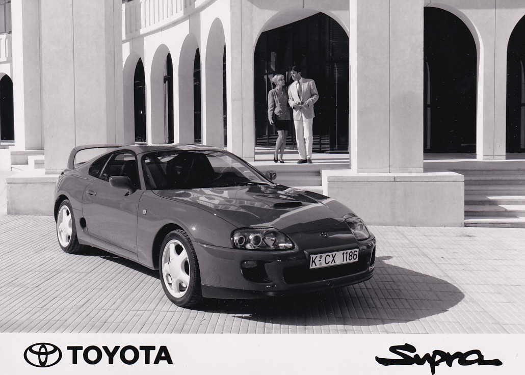 Toyota Supra, press photo, Germany, 9/1993