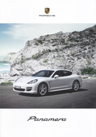 Panamera model folder, 4 pages, 2012, Swedish market, rare item
