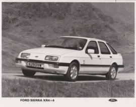Ford Sierra XR 4x4, large press photo, UK, 10/1985