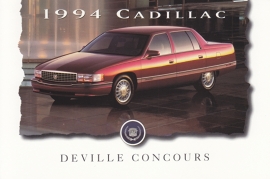 DeVille Concours, US postcard, 1994