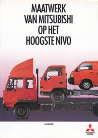 Commercials brochure, 8 pages, about 1995, Dutch language