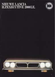 H.P. Executive 2000 I.E. brochure, A4-size, 30 pages, about 1982, Dutch language