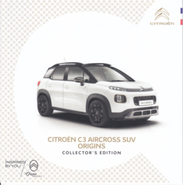 C3  Aircross SUV Origins brochure, 6 pages, 01/2019, Dutch language