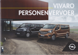 Vivaro Passenger Vans brochure, 20 pages, 11/2017, Dutch language