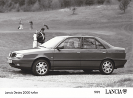 Lancia Dedra 2000 turbo - factory photo - 09/1991