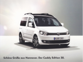 Caddy Edition 30 larger size postcard, 18 x 13,5 cm, about 2014, German