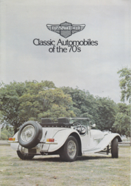 Panther J72, De Ville Saloon & De Ville Convertible brochure, 6 pages, about 1975, English language