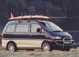 Mitsubishi Space Gear 2400 GLS, press photo, German, 9/1995