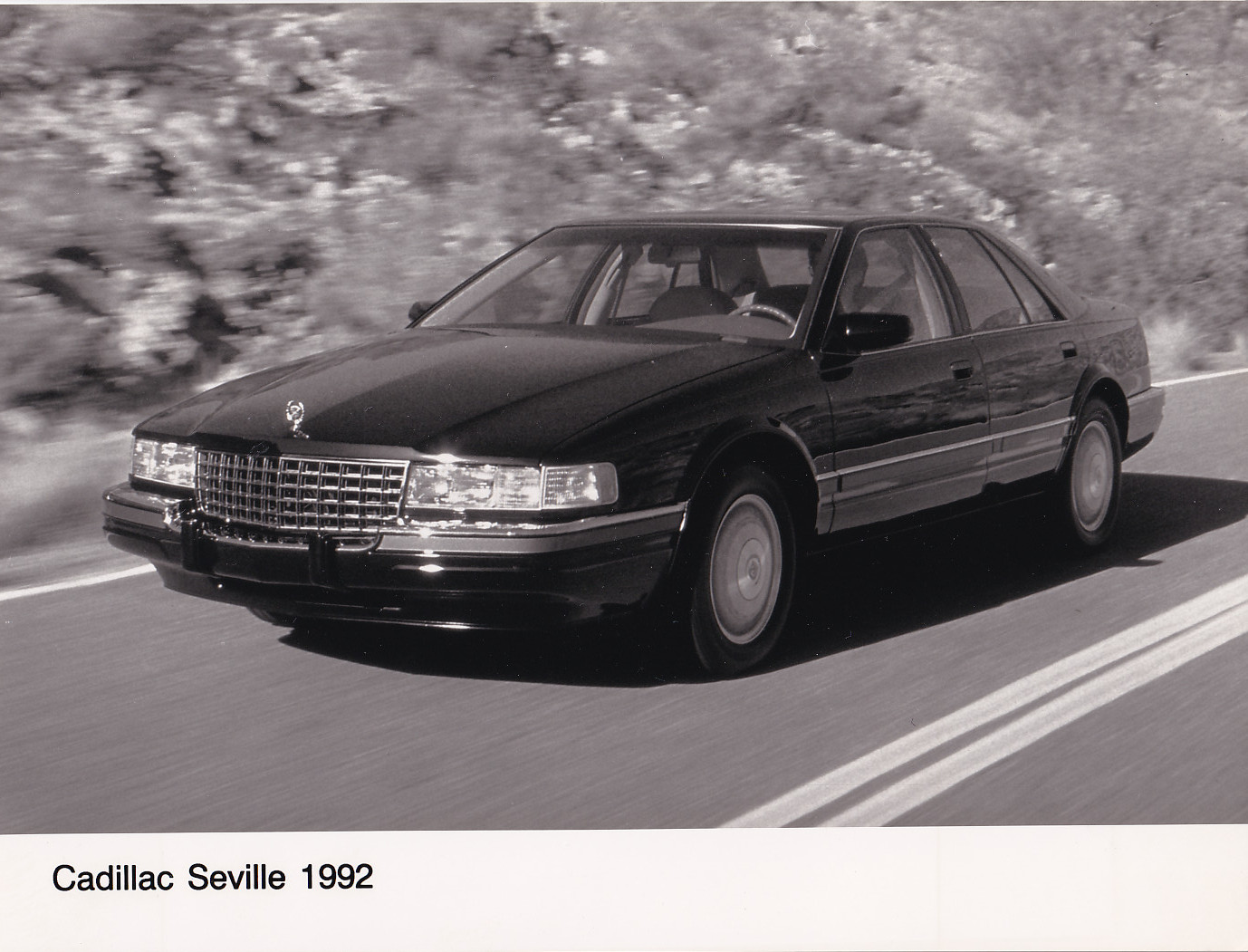 Cadillac Seville - large press photo - USA - 1992