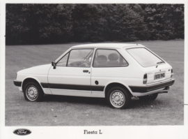 Ford  Fiesta L 3-Door Hatchback, press photo, UK, 1984