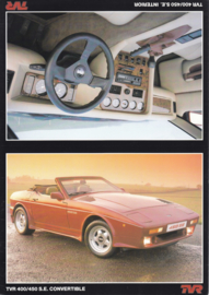 400/450 S.E. Convertible, stiff sheet, English language, about 1987 *