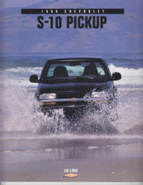 S-10 Pickup brochure, 42 glossy pages, 07/1997, English language, USA