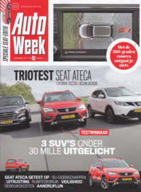 Ateca multitest reprint Autoweek, 12 pages, 2016, Dutch language