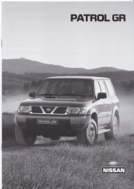 Patrol GR 4x4 brochure, 44 pages + specs. insert, 02/1999, German language