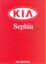 Sephia brochure, 8 pages, about 1998, Dutch language