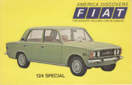 124 Special, standard size, US postcard, 1973