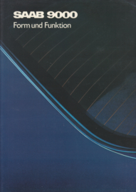 9000 "Form & function" brochure, 100 pages, 1989, German language, # 250829